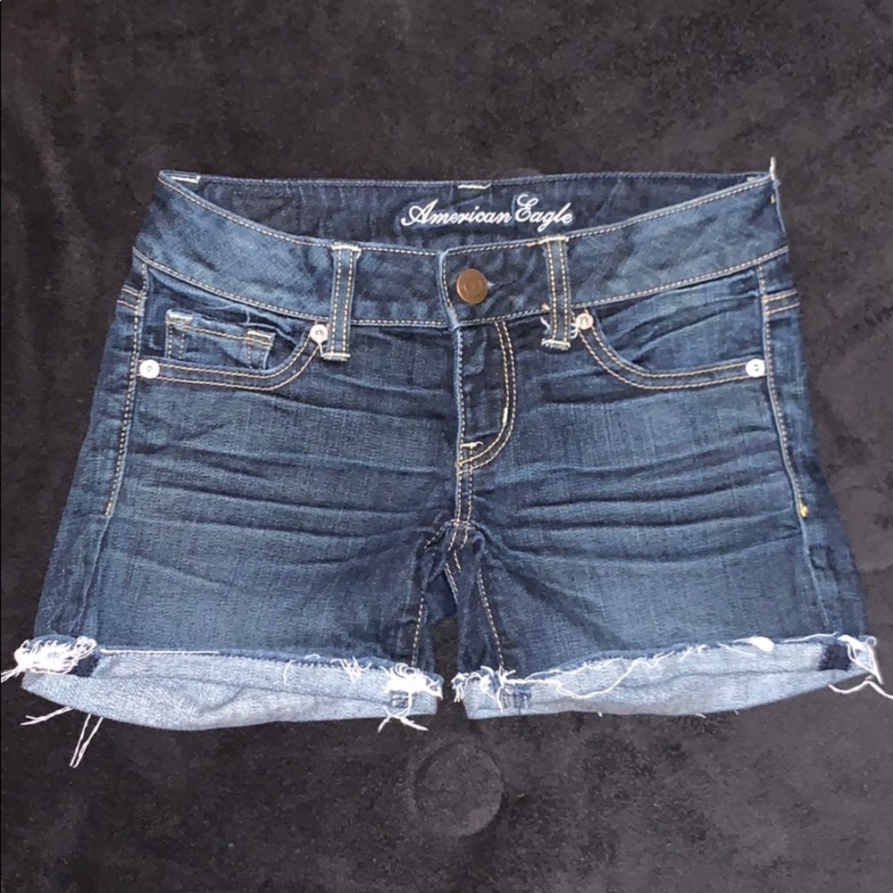 American Eagle Stretch Jean Shorts